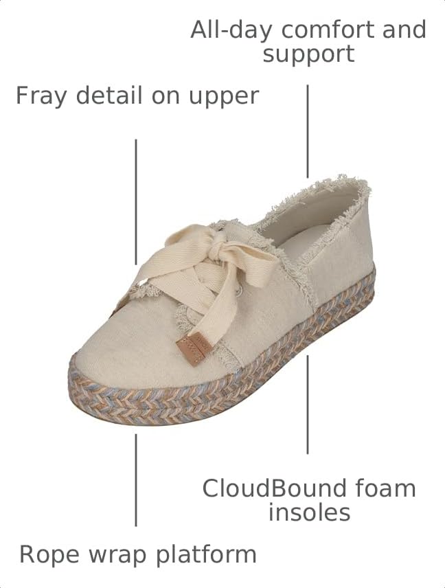 Image of TOMS Women's Carolina Lace-Up Espadrille