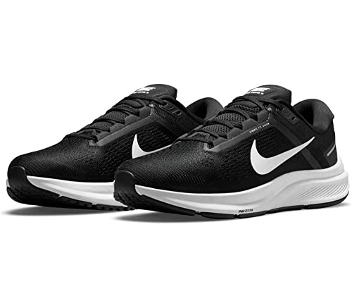 Baskets Nike Air Zoom Structure 24 pour homme en noir et blanc pointure 42.5