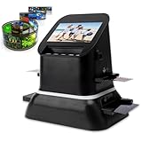 ◉SCANNER DIGITALE PER PELLICOLE: Scanner per diapositive ad alta risoluzione. Utilizza l'adattatore di caricamento ad alta velocità per convertire vecchi negativi e diapositive KPK da 135 (35 mm), 120 (60*45, 60*60, 60*70, 60*80, 60*90), 127 e 126 in file digitali.
