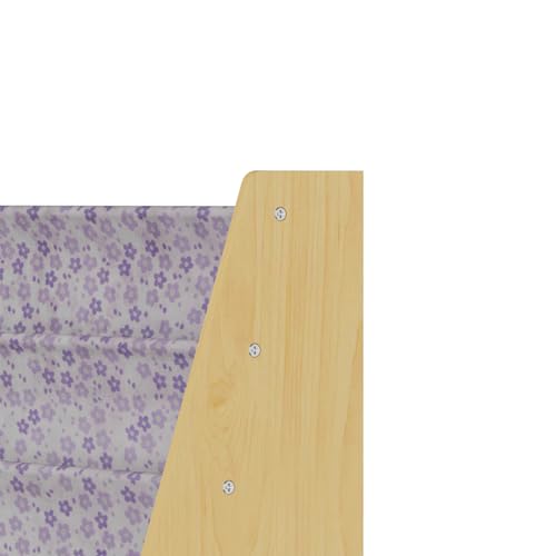Homullel Childrens Bookcase Kids Bookshelf, Toy Storage Organiser Unit for Kids Room Book Storage (Pink Flower) - Image 6