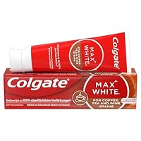 Colgate – Colgate Max White for Coffee, Tea & Wine Zahnpasta entfernt 