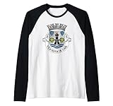 Vila Nova de Gaia Escudo de Armas Bandera Orgullo Nacional Regalo Souv Camiseta Manga Raglan
