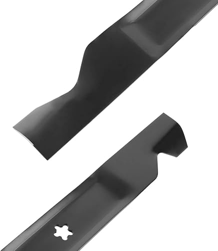 Miniatura 6 de Cluparis 561739B - Juego de 2 cuchillas para plataforma de 46 pulgadas, cortacésped de elevación media, repuesto para corte Craftsman, Husqvarna,