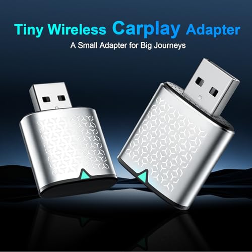 keeolve Wireless Carplay Adapter for iPhone, Bluetooth Car Play Dongle by keeolve - Used condition - Image 4
