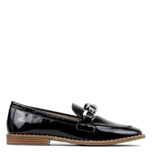 Donald Pliner Women's SHELDA Crinkle Patent, Black 6 by Donald J Pliner - Used condition - Image 6