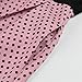 50s Style Dresses for Women Vintage Short Sleeve Swing Dress 1950s Dresses Polka Dot Retro Audrey Hepburn Flamenco Church Tea Party Dress Rockabilly Clothes for Women Dark Pink Black L