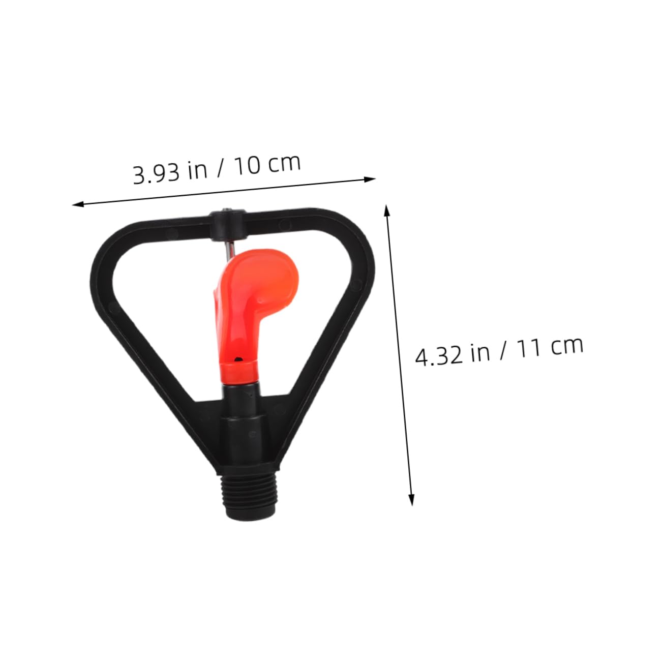 HEMOTON 8pcs Automatic Rotating Lawn Sprinkler Heads for Efficient Garden Irrigation Atomizing Water Spray for Uniform Distribution for Agricultural and Lawn Care Use