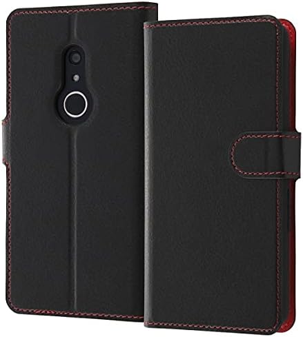 レイ・アウト Arrows Be4 Plus Shockproof Notebook Type Case, Simple, Magnet, Black/Red