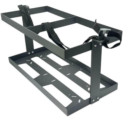 Fuel Jug Container Holder Mount Can Mount fits Two 5 Gallon Fuel Containers Mouting Bracket Compatible with VP Racing Can 5 Gallon (Holder only)