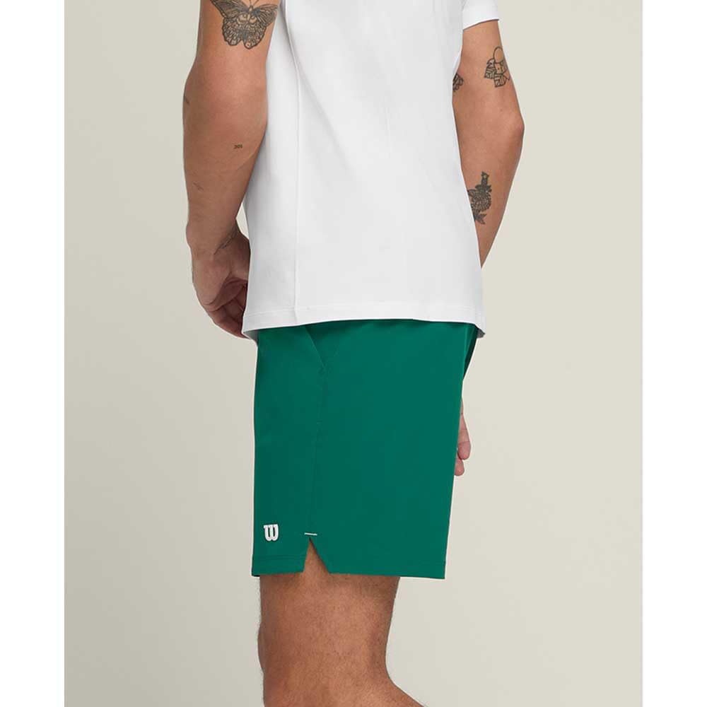 WILSON Short Homme Team Short Courtside 7" Vert PE 2024