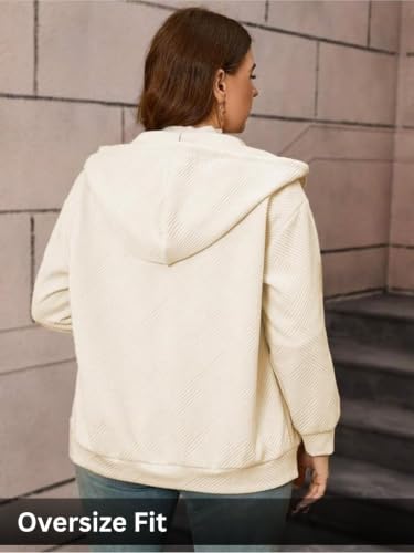 Image of GRECIILOOKS Hoodies for Women | Stylish Cotton Hoodie's | Oversized Zipper Hoodie for Women | Summer /Winter Wear