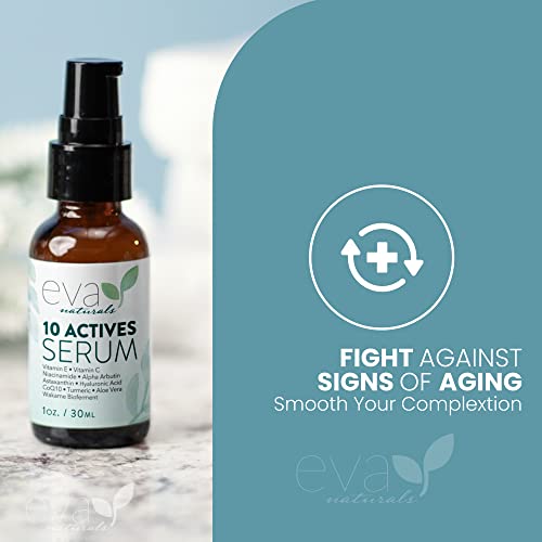 Eva Naturals Siero Viso 10 Actives (30 ml) - Siero...