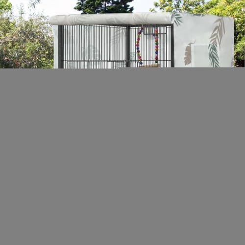 Protection pour cage à oiseaux lavable et anti-poussière