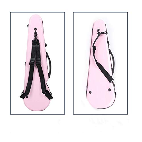 Vioolzakken en koffers 4/4 Maat Viool Hard Case Violin Case Schokbestendige Koolstofvezel Verstelbare schouderriem… - Image 4