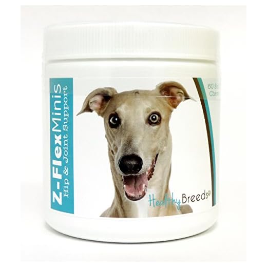 Healthy Breeds Italian Greyhound Z-Flex Minis Hip and Joint Support Soft Chews 60 Count