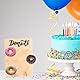 PcvGef Donut Ständer, Donut Wand für Hochzeiten, Geburtstage, Babypartys und Jubiläen, Holz Donutständer mit 9 Löchern, 35×26 cm, natürliche Holzfarbe