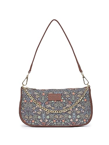 Image of ZOUK Women's Handcrafted Vegan Leather Casual Mini Shoulder Bag