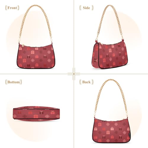 Sac à main avec chaîne chic : l'accessoire marron idéal pour vos sorties d'hiver - 2