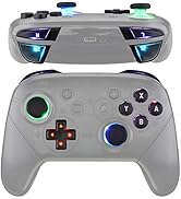 eXtremeRate Multi-Colors Luminated Thumbsticks D-pad ABXY ZR ZL L R Classical Symbols Buttons DTF...