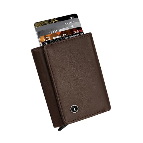 The Wallet Store Classic Maverick Slim RFID Wallet (Brown) - Image 2
