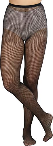 Image of ToBeInStyle Women's Fishnet Backseam Pantyhose W /Elastic Waistband