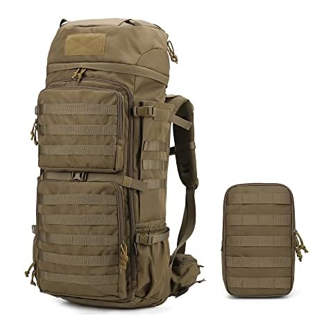 Mardingtop 75L Rucksack Taktischer Rucksack Wanderrucksack Trekkingrucksack YKK Zipper Cover