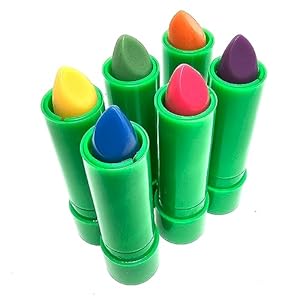 The Make-Up Artist Project Retro 90s Rainbow Mood Changing Aloe Lipstick 6 Pack