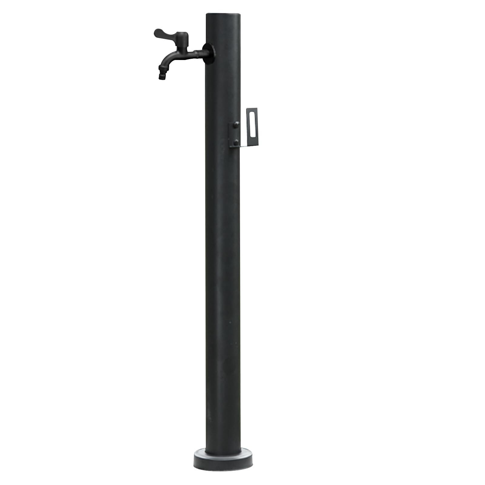 ZYCHSJXA Stainless Steel 304 Outdoor Water Faucet Holder Lockable Hose Reel Anti-Leak Garden Fountain Perfect for Irrigation and Play.