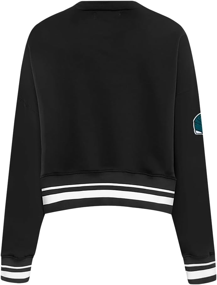 Pro Standard Womens NFL Mash Up Crewneck Sweatshirt - Image 3