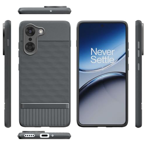 Image of Casotec Shockproof Case for OnePlus Nord CE5 5G | Full Camera Protection | TPU Flexible Back Cover for OnePlus Nord CE5 5G (Graphite Grey)