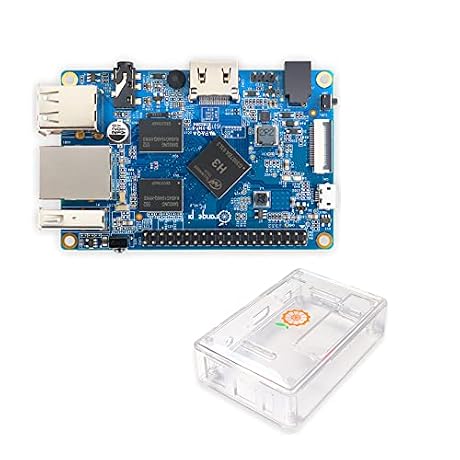 Orange Pi PC 1GB H3 Quad-Core Support Android,Ubuntu,Debian Image Single Board Computer (PC+Case)