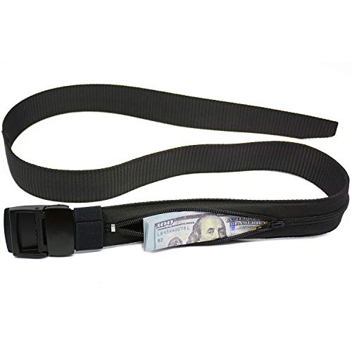 Money Belts for Travel for Men, Nylon Military Tactical Mens Belt with Zinc Alloy Buckle, Security Travel Money Belt… - Image 3