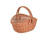 🎁 Polyvalent - Parfait pour remplir avec des fleurs, des aliments, des bonbons, des cosmétiques ou du vin. Idéal comme panier de Pâques, panier de Noël, cadeau d'anniversaire ou de mariage.