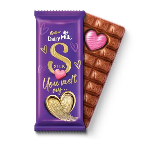 Cadbury Dairy Milk Silk Chocolate Bar,144 Grams