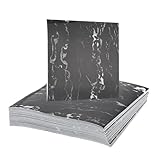 QUARKZMAN 20 Stück Peel-and-Stick-Marmorfliesen, wasserdichte Wandverkleidungsrückwand, 12x12 PVC Peel-and-Stick-Duschfliesen für Badezimmer Küche Wohnzimmer, weißes Kristalldrachendesign