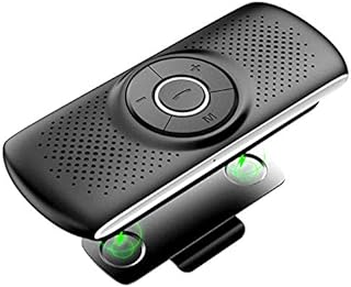 TIANSHILI Portable Bluetooth Speaker,Wireless in Car Handsfree Speakerphone, Stereo Sound Enhanced Bass/Built-in Mic/TF Card Player/Google Assistant Voice Command for Car, Home, Outdoor (Silver)