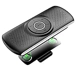 TIANSHILI Portable Bluetooth Speaker, Car Handsfree Speakerphone, Stereo Sound Enhanced Bass/Built-in Mic/TF Card Player/Google Assistant Voice Command for Car, Home, Outdoor (Silver)…