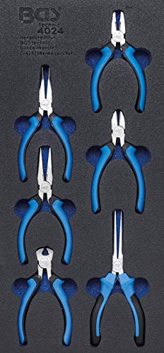 Pinces mini de précision BGS 4024 pour ne plus perdre vos outils de servante d'atelier 1/3 - 2
