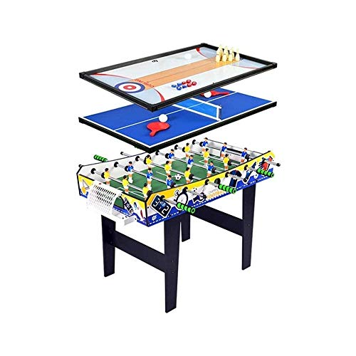 Tabletop Foosball Table- tragbarer Mini-Tischfußball/Fußball Spiel-Set-Kicker, Spiel for Kinder for Erwachsene Desktop Fußball Kicker Maschine
