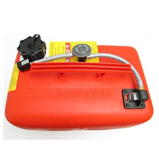 Mercury Marine Quicksilver New OEM 6.6 Gallon Gas/Fuel Tank &Line 1200-8M0054600