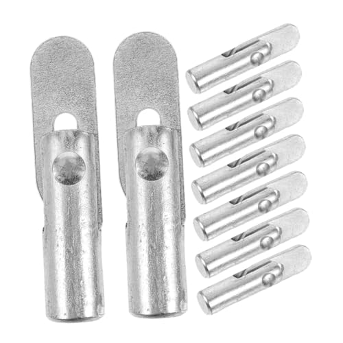 SOIMISS 10 piezas Pasadores Pequeños para Reemplazo de Andamios Pin Fijo Galvanizado Accesorios Compactos para Anclajes Seguros y Duraderos