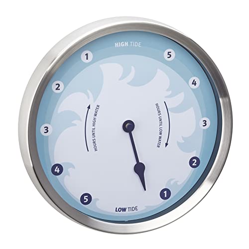 TFA Dostmann Horloge analogique des marées, 60.3029.06, durée Entre la marée Haute et la marée...