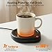 Oracer Coffee Mug Warmer, Cup Warmer for Desk with Auto Shut Off Smart Temperature Settings, Electric Beverage Tea Water Milk Heater for All Cups and Mugs, Heating Plate Candle Wax Warmer