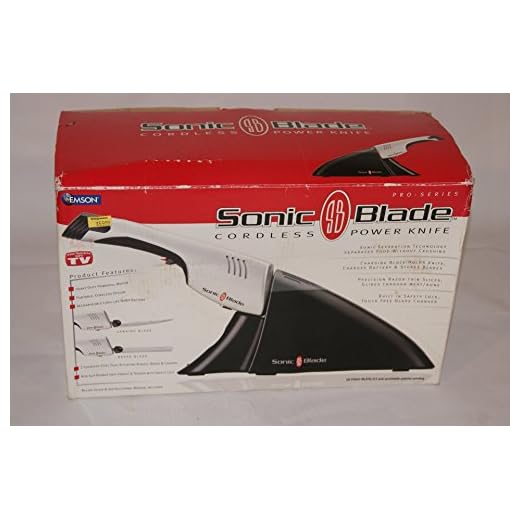 Sonic Blade Cordless Rechargeable Knife