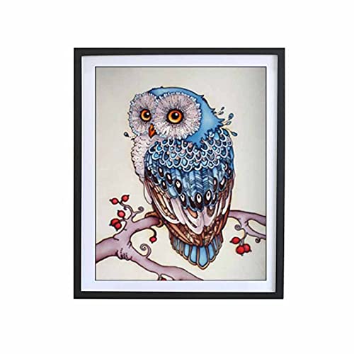 Mosaïque diamant 5D chouette de 80x180cm, idée cadeau d'image originale