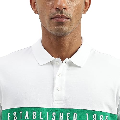 Image of United Colors of Benetton Men's Cotton Regular Fit Polo Shirt