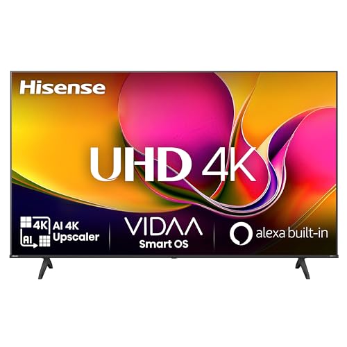 Hisense Smart TV 43' 4K Ultra HD 2025 43E63QT, Smart TV VIDAA U8, Dolby Vision,...