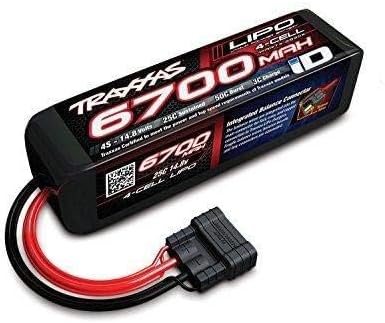 Traxxas 2890X 6700 mAh 14.8V 4-Cell 25C LiPo Battery Vehicle