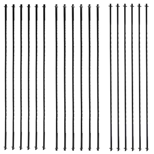 18 Pcs High Carbon Steel Coping Saw Blades Set