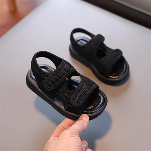 Girls Sandals Casual Open Toe Two Breathable Adjustable Strapped Sandals with Hook and Loop for Little Kid/Big Kid3